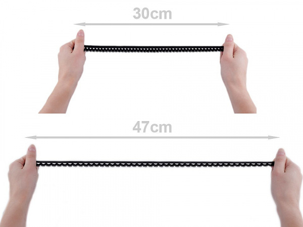 Ozdobná pruženka šíře 15 mm