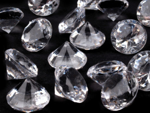 Dekorační diamanty Ø18 mm