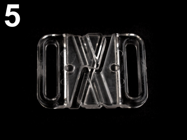 Zapínání plavkové šíře 18 mm plastové