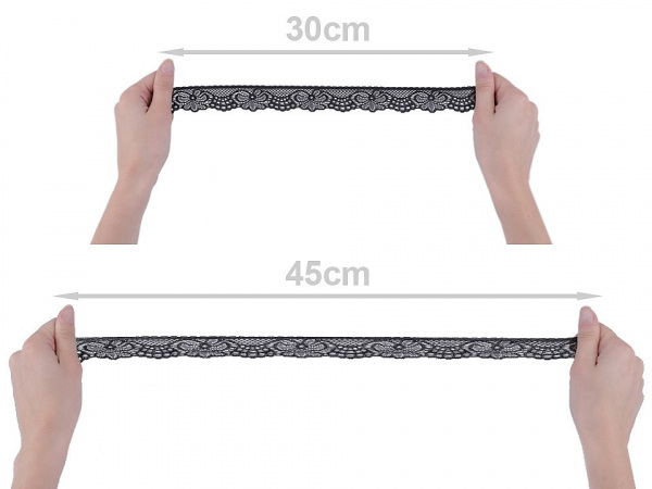 Elastická krajka šíře 30 mm