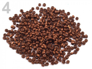 Dřevěné korálky disk 2x3 mm