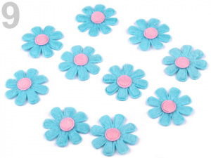 Květ z filcu Ø2,7 cm