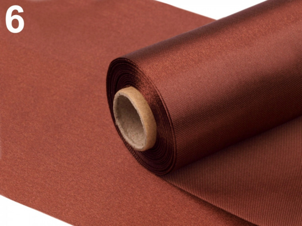 Satén jednostranný / stuha šíře 15 cm