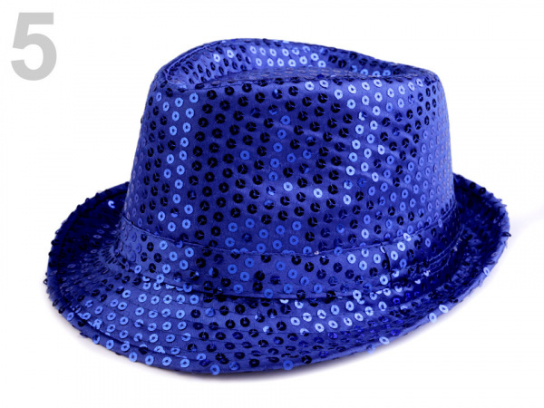 Klobouk s flitry