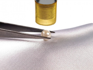 Perly / korálky Ø6 mm k nýtování