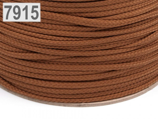 Oděvní šňůra PES Ø4 mm