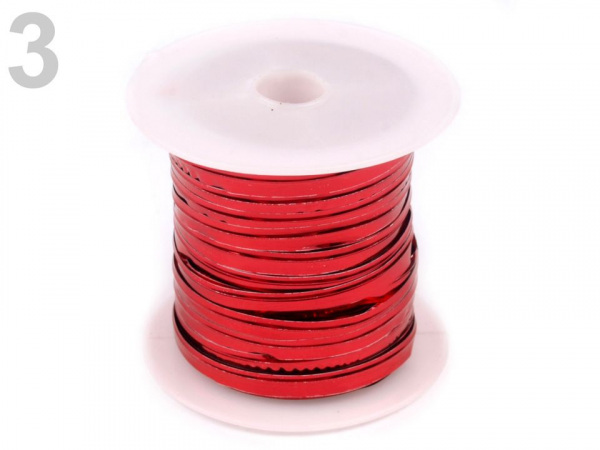 Dekorační vázací / klipovací drát šíře 3 mm