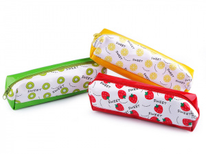 Pouzdro jahoda, citrón, kiwi 6x20 cm