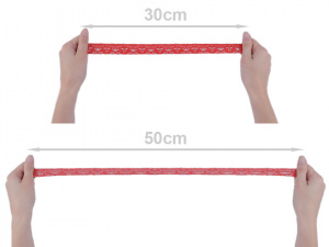 Elastická krajka šíře 26 mm