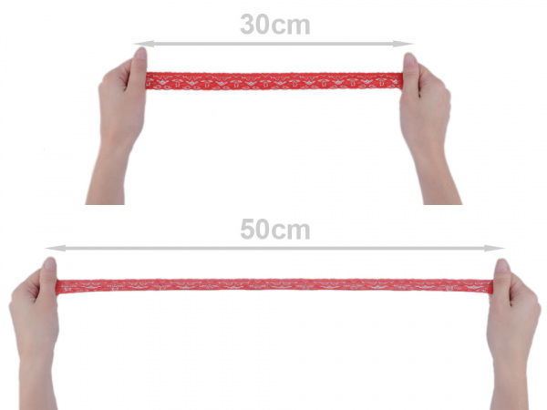 Elastická krajka šíře 26 mm