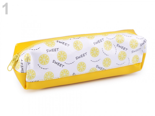Pouzdro jahoda, citrón, kiwi 6x20 cm