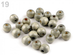 Dřevěné korálky Ø10 mm