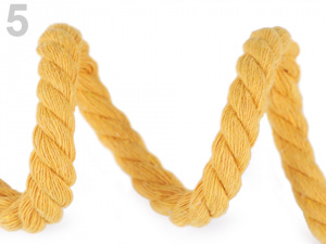 Bavlněná šňůra kroucená Ø10 mm