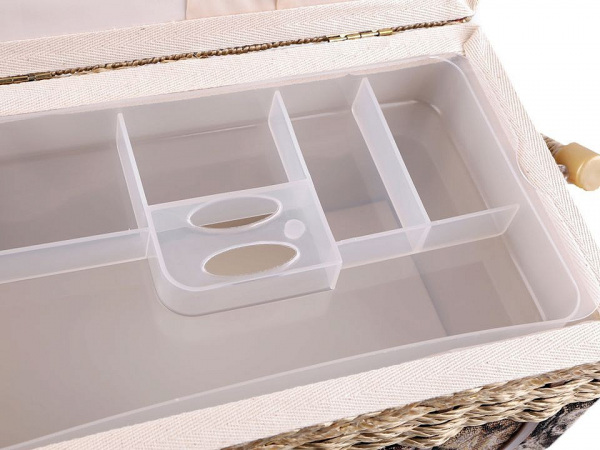 Kazeta / košík na šití čalouněný