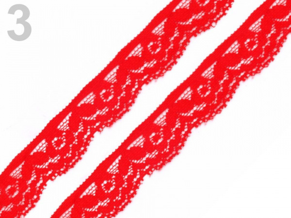Elastická krajka šíře 20 mm