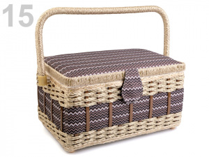 Kazeta / košík na šití čalouněný