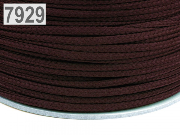 Oděvní šňůra PES Ø4 mm