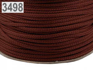 Oděvní šňůra PES Ø4 mm