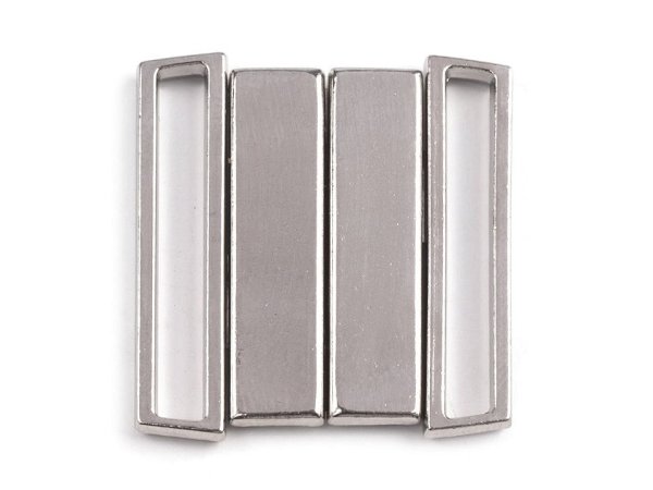 Plavkové zapínání šíře 25 mm kovové