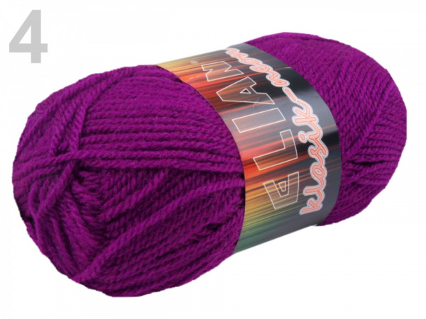 Příze pletací Klasik neon 50 g