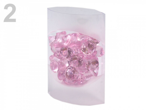 Dekorační diamanty Ø18 mm