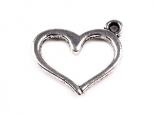 Přívěsek SRDCE 12x15mm