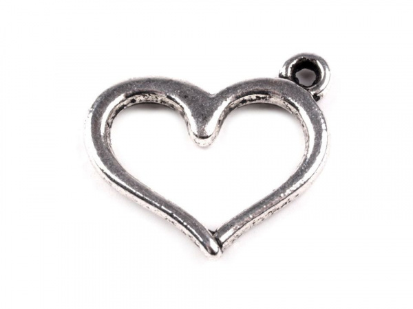 Přívěsek SRDCE 12x15mm
