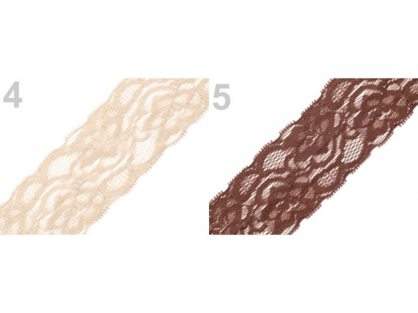 Elastická krajka / vsadka šíře 50 mm