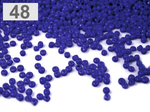 Rokajl 8/0 - 3 mm neprůhledný