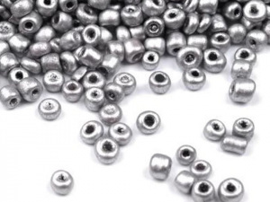 Rokajl 12/0 - 2 mm metalický, neprůhledný