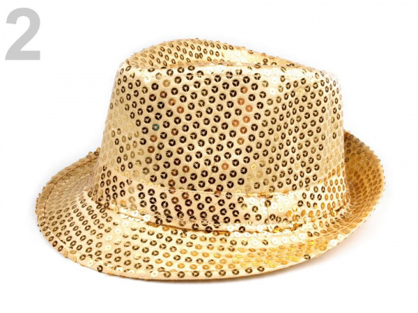 Klobouk s flitry
