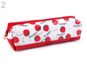 Pouzdro jahoda, citrón, kiwi 6x20 cm