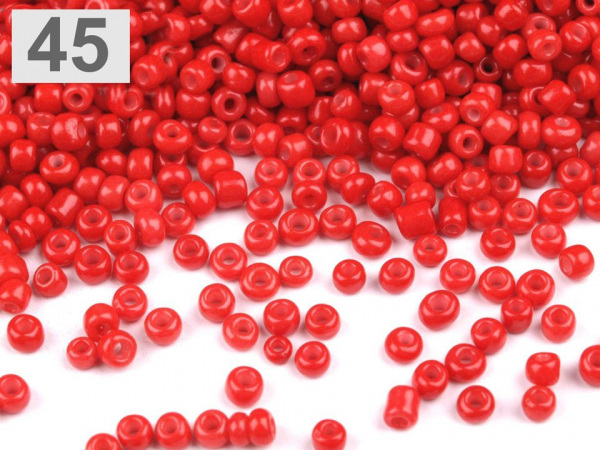 Rokajl 12/0 - 2 mm neprůhledný