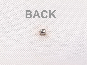 Perly / korálky Ø8 mm k nýtování