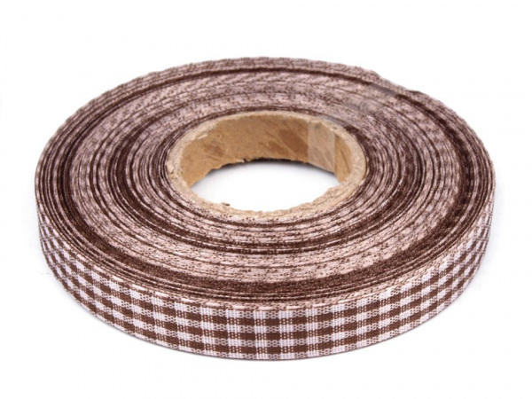 Károvaná stuha řezaná šíře 12 mm