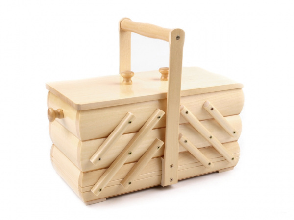 Košík na šicí potřeby rozkládací