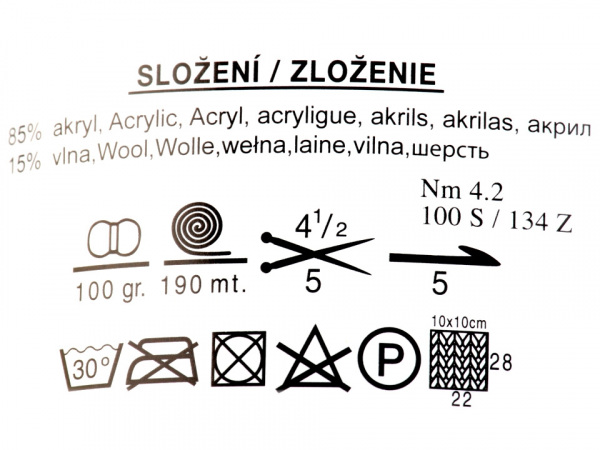 Pletací příze Wendy 100 g