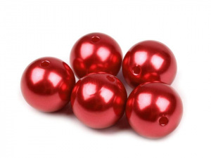 Plastové voskové korálky / perly Glance Ø16 mm