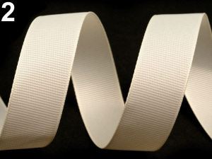 Rypsová stuha šíře 25 mm