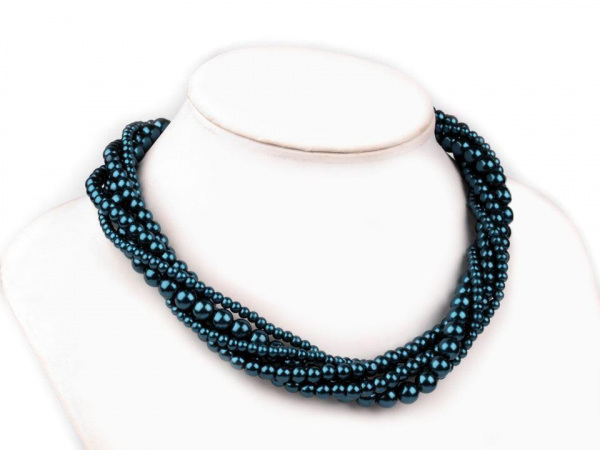 Perlový náhrdelník, náramek a náušnice, sada