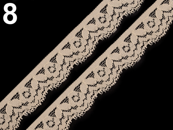Elastická krajka šíře 20 mm