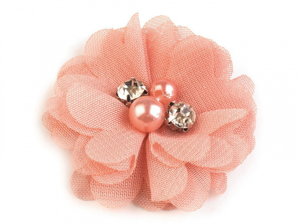 Květ Ø5 cm s kamínky