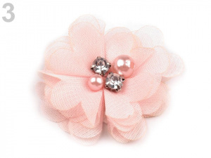 Květ Ø5 cm s kamínky