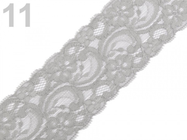 Elastická krajka / vsadka šíře 55 mm