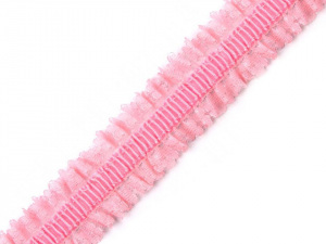 Pruženka s krajkovým volánkem šíře 25 mm