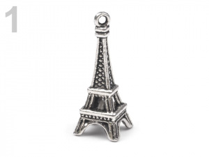 Přívěsek PAŘÍŽ 3D 10x25mm