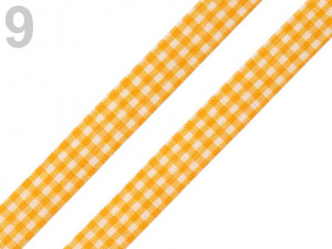 Károvaná stuha řezaná šíře 12 mm