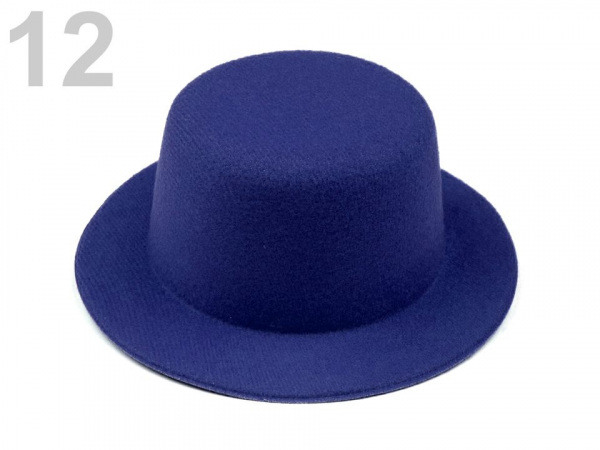 Mini klobouček /  fascinátor k dozdobení Ø13,5 cm