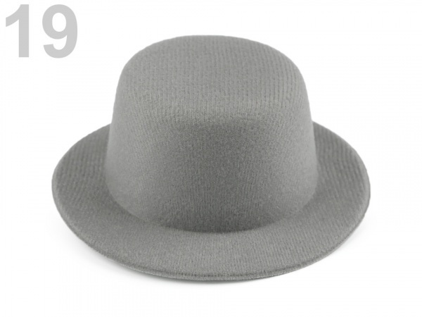 Mini klobouček /  fascinátor k dozdobení Ø13,5 cm