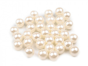 Perly / korálky Ø8 mm k nýtování